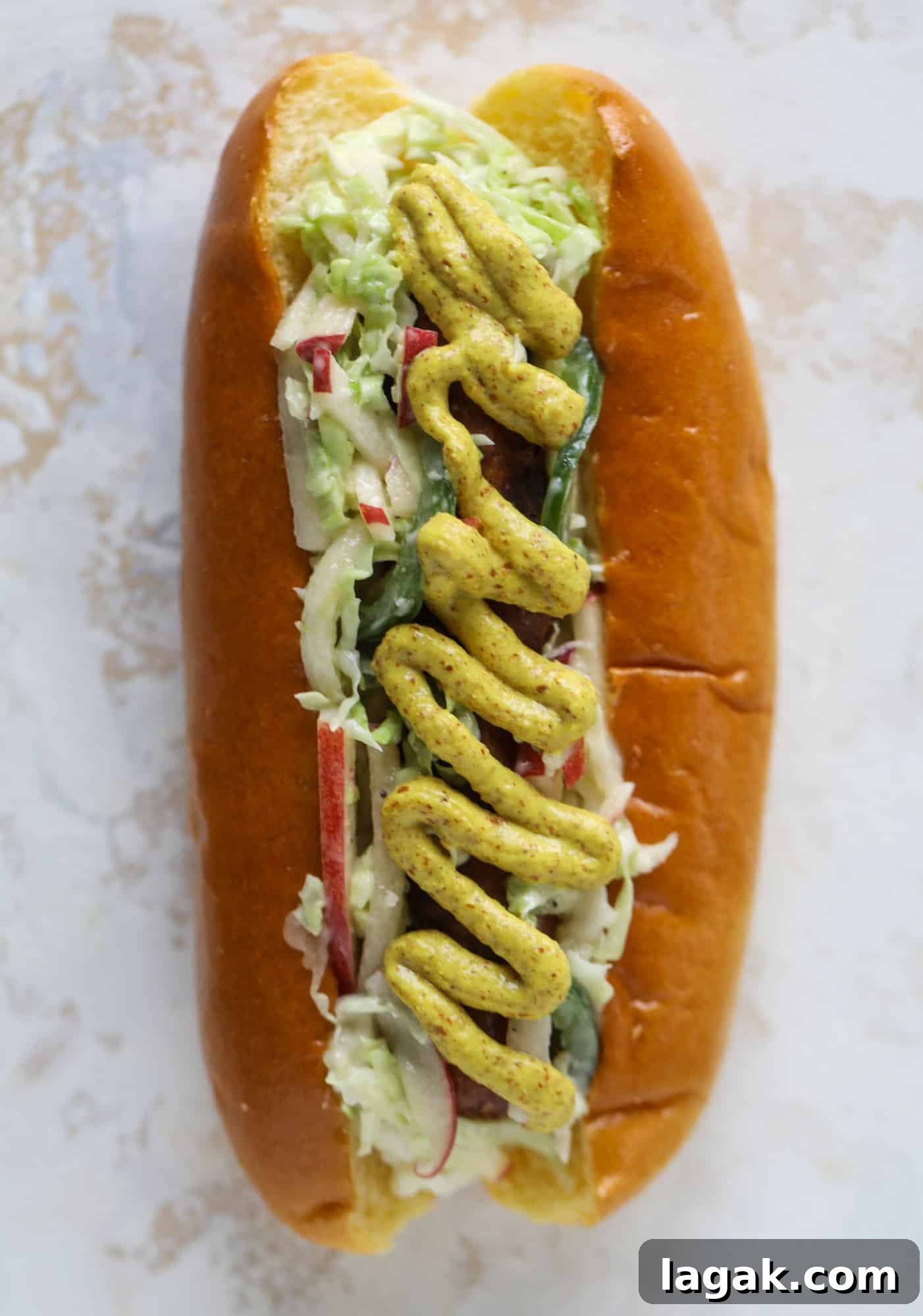 Throw a Hot Dog Bar This Weekend + 7 Gourmet Hot Dog Ideas 12 jalapeno apple slaw dog