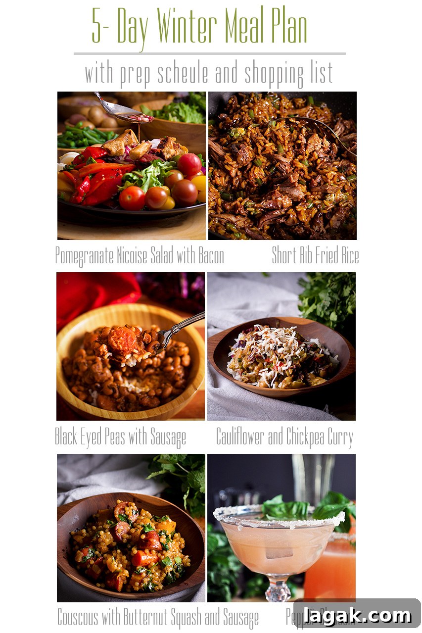 Cozy Winter Dinner Menu: 7 Comforting Recipes for Cold Nights 5 5- Day Summer Meal Plan