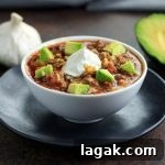 Keto Instant Pot Chunky Chili