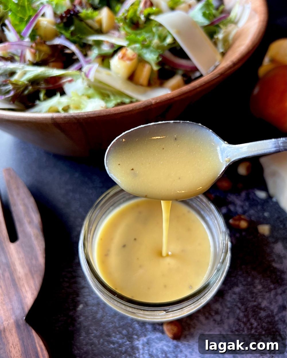 Autumn Harvest Salad with Honey Apple Cider Vinaigrette 3 img 6822 2