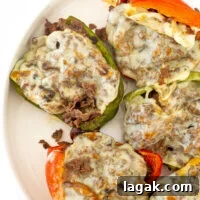 Philly Cheesesteak Stuffed Bell Peppers: Savory Low-Carb Dinner 14 img 69307 14