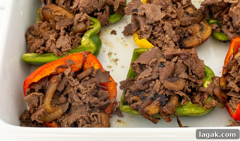 Philly Cheesesteak Stuffed Bell Peppers: Savory Low-Carb Dinner 20 img 69307 20