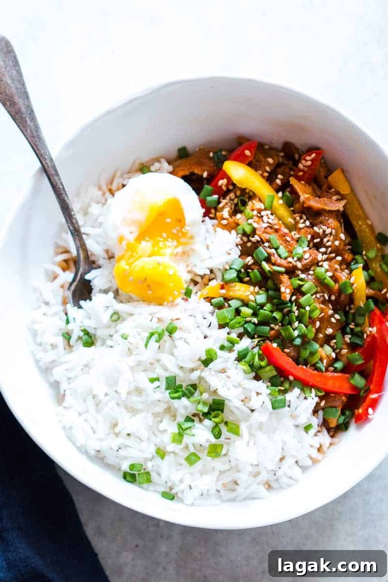 Slow Cooker Gochujang Pork Bulgogi Recipe 3 Easy Slow Cooker Korean Pork Bulgogi recipe that can be made in a crockpot and has spicy gochujang in its marinade. Healthy, yummy stew that's perfect over rice for dinner!