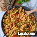 Cherry Tomato and Chicken Sausage Pasta
