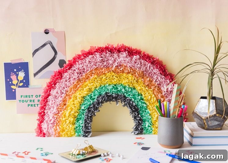 Tissue Paper Rainbow