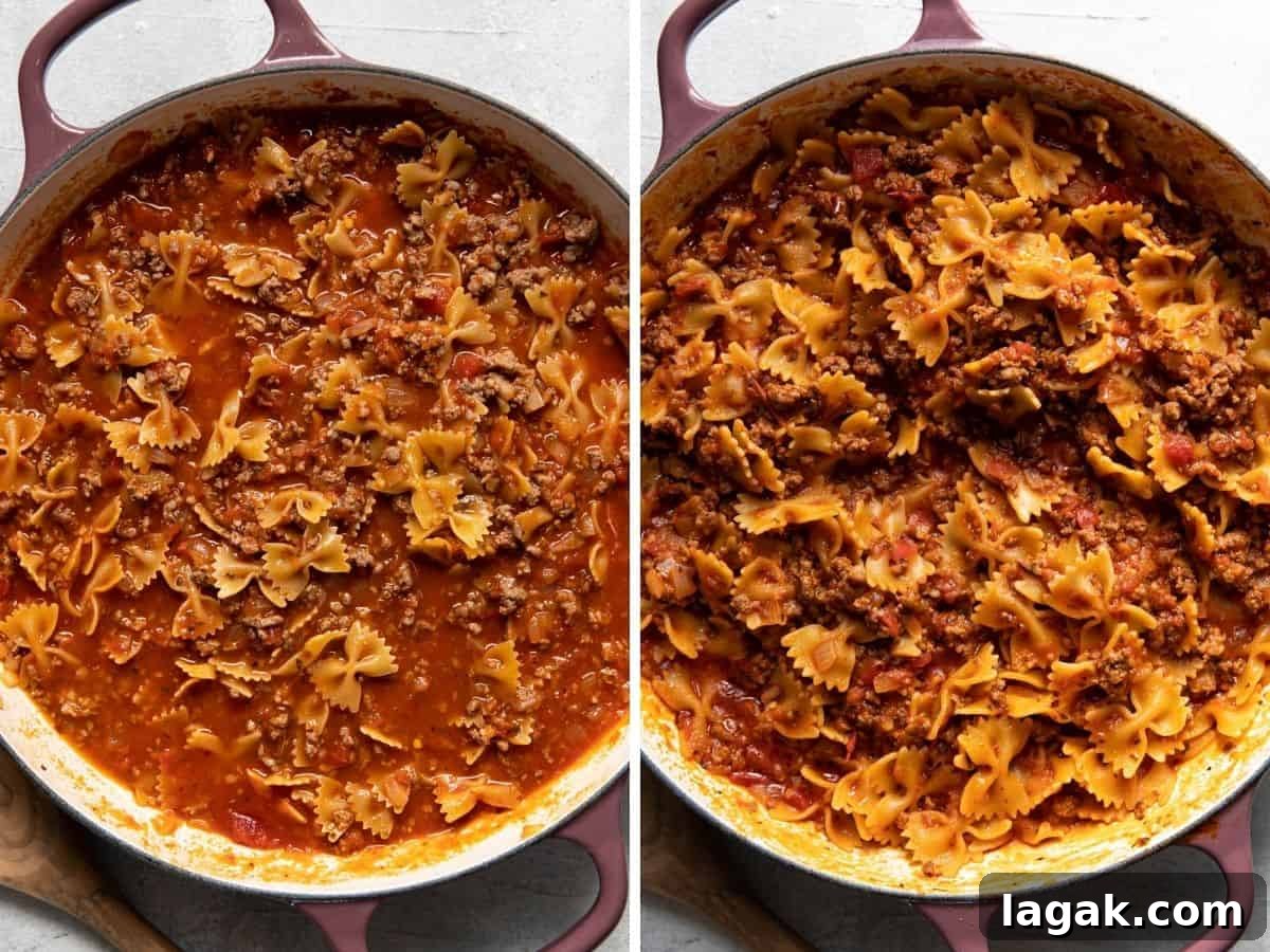 30-Minute Meat-Lovers Pizza Pasta Bake: One-Pot Comfort Meal 6 meat lovers pizza pasta bake.