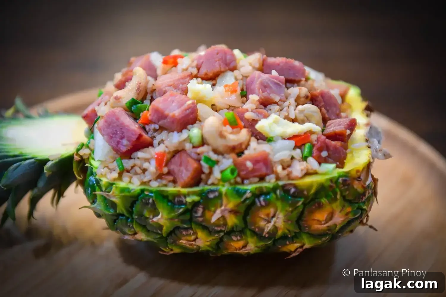 Pineapple Fried Rice Recipe with Shrimp and Cashews 3 pinaspple fried rice recipe