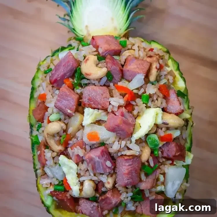 easy pineapple fried rice