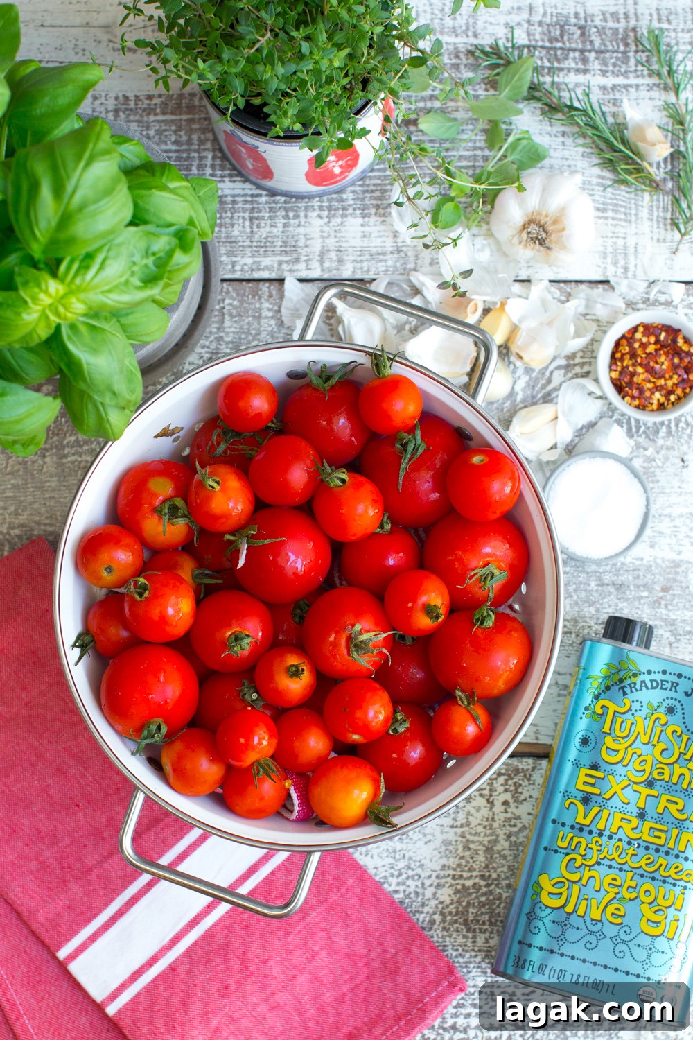 Tomato Confit and Burrata Crostini Recipe 3 Tomato Confit ingredients