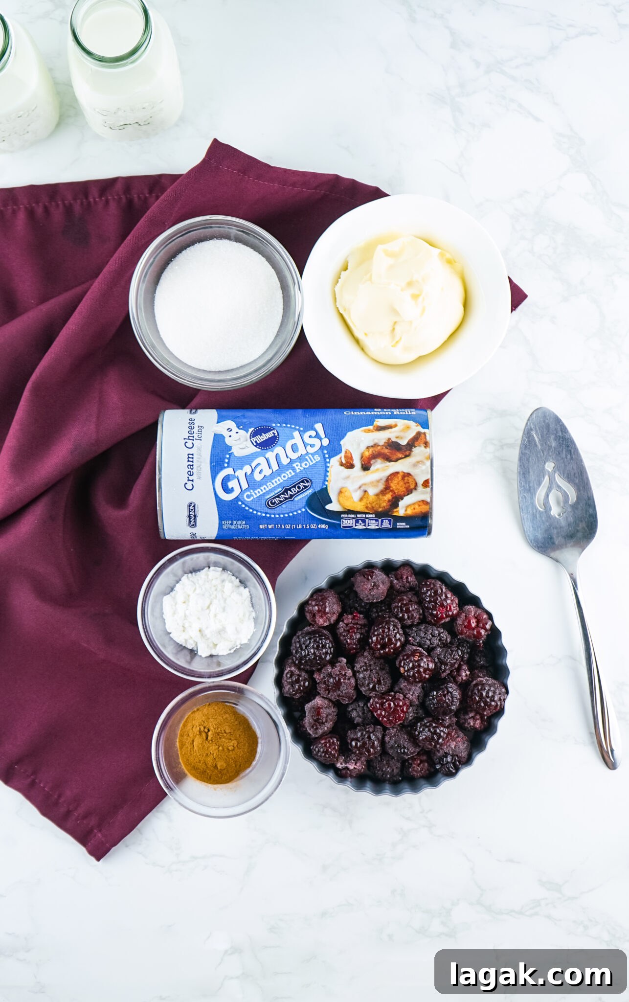 Classic Blackberry Cobbler Recipe for Perfect Summer Desserts 5 easy blackberry cobbler ingredients on marble counter