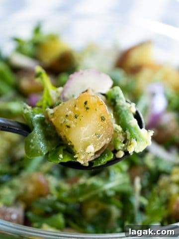 Italian red potato salad