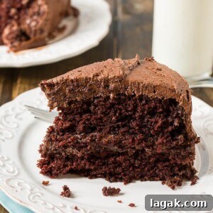 Duke's Chocolate Mayonnaise Cake - so moist and rich!
