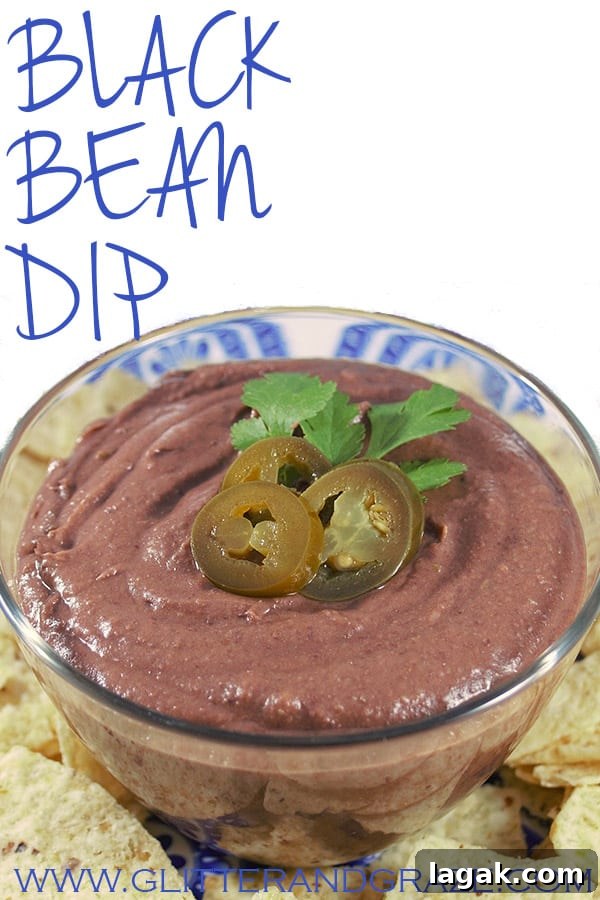 black bean dip