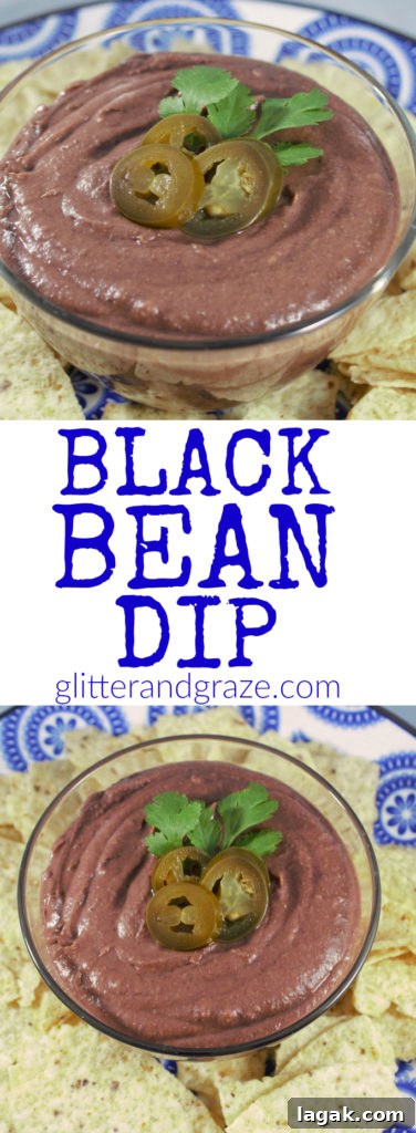 black bean dip