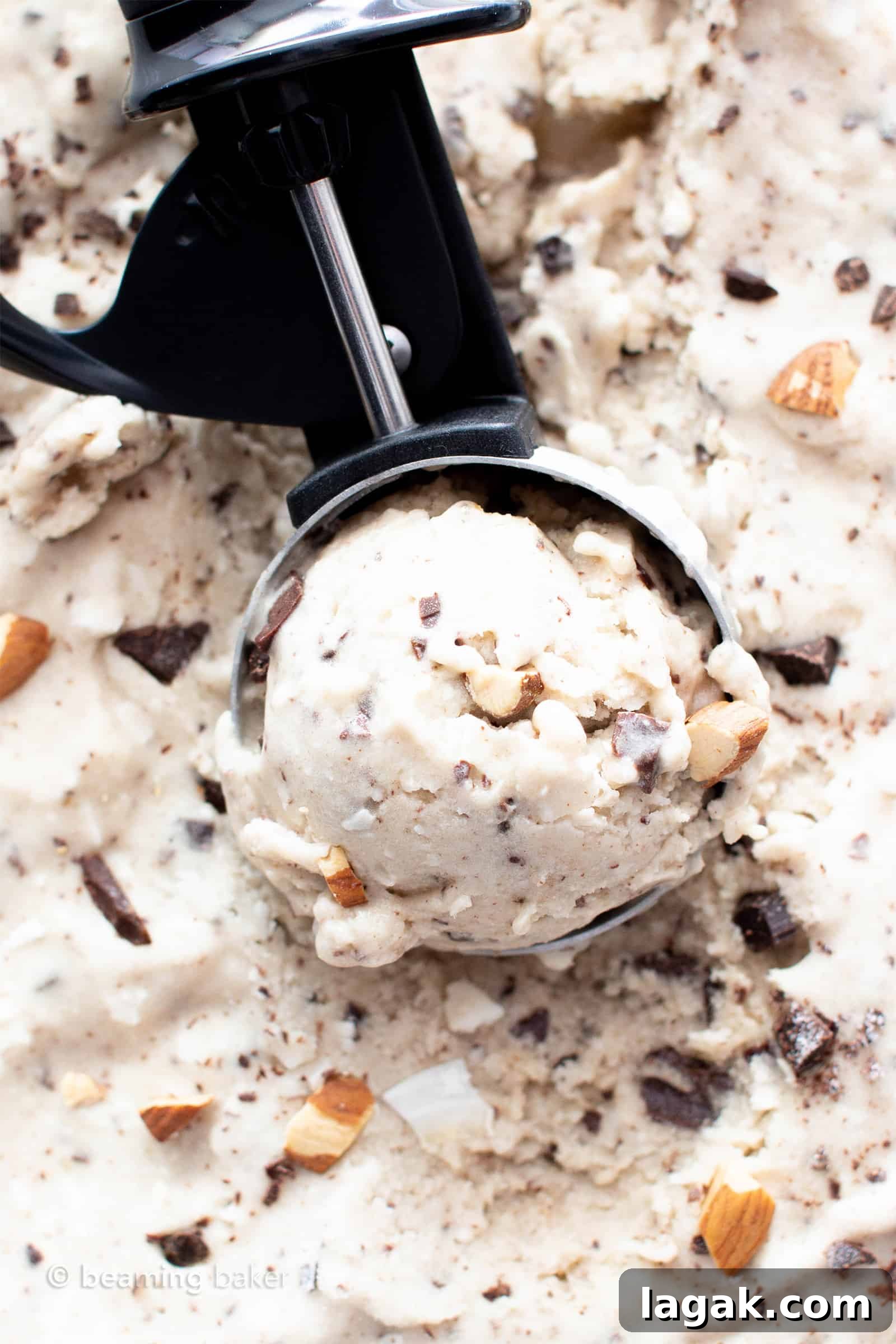 Vegan Paleo Almond Joy Ice Cream — Refined Sugar Free Recipe 4 Almond Joy Vegan Paleo Ice Cream