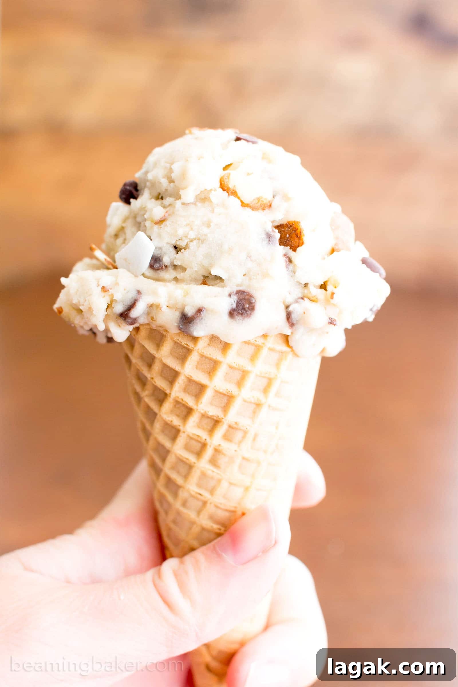 Vegan Paleo Almond Joy Ice Cream — Refined Sugar Free Recipe 5 Almond Joy Vegan Paleo Ice Cream
