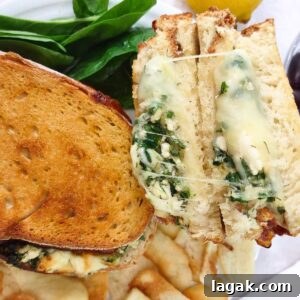 Spanakopita Grilled Cheese Sandwich (Air Fryer Greek-Style) 15 spanakopita grilled cheese recipe dinners done quick featured image