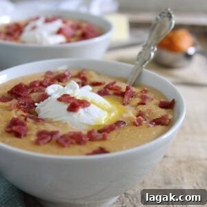 Pumpkin bacon grits.