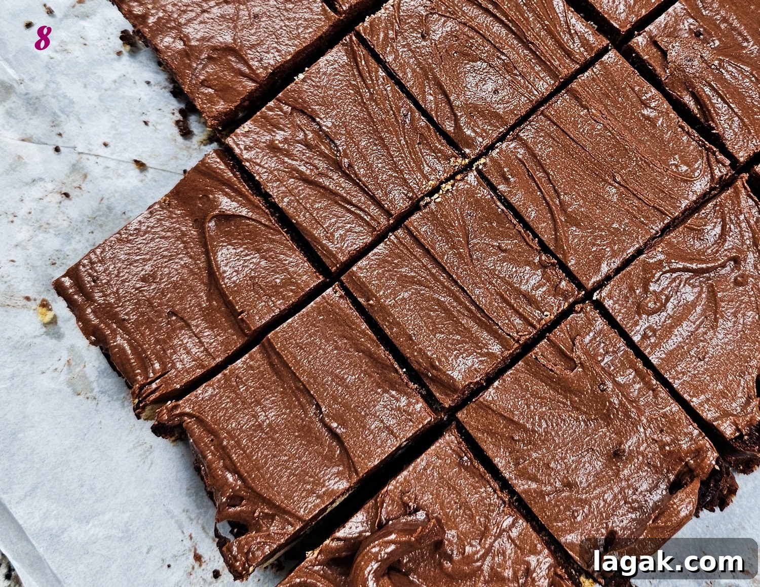 Hedgehog Cake Slice: No-Bake Chocolate & Biscuit Treat 11 Finished and sliced chocolate hedgehog slice.