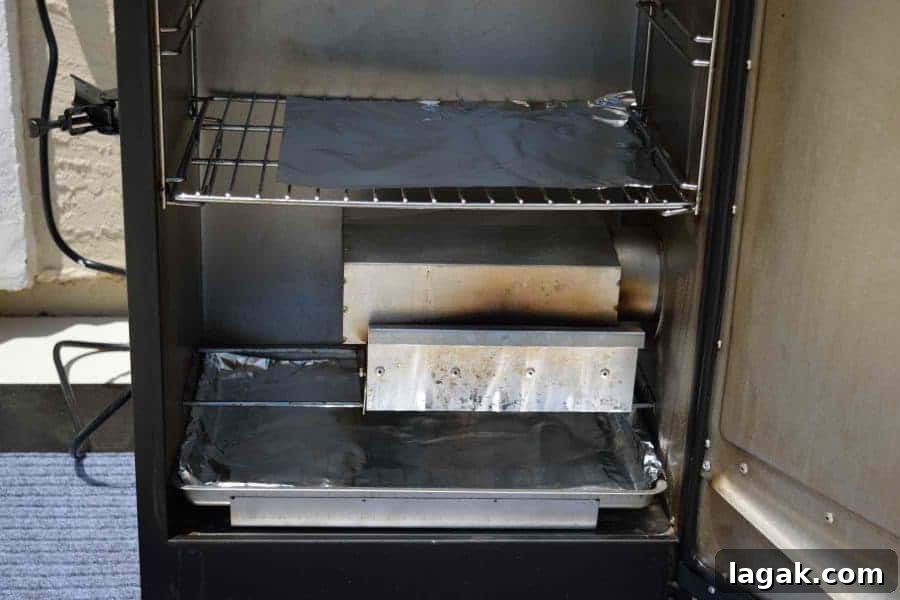 Aluminum Foil in the Smoker
