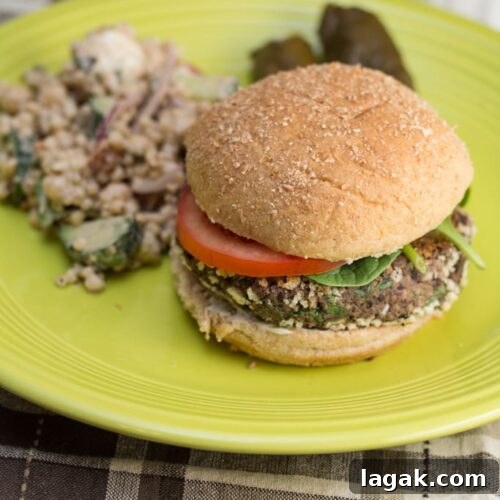 Terri's Favorite Vegetarian Black Bean Burger