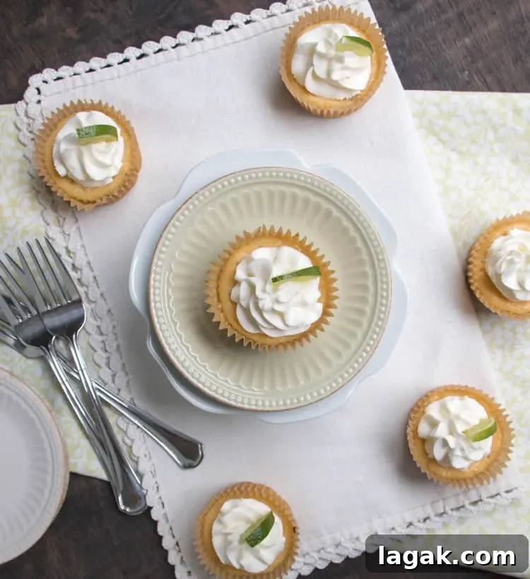 Mini pies cooling in the pan, ready for whipped cream