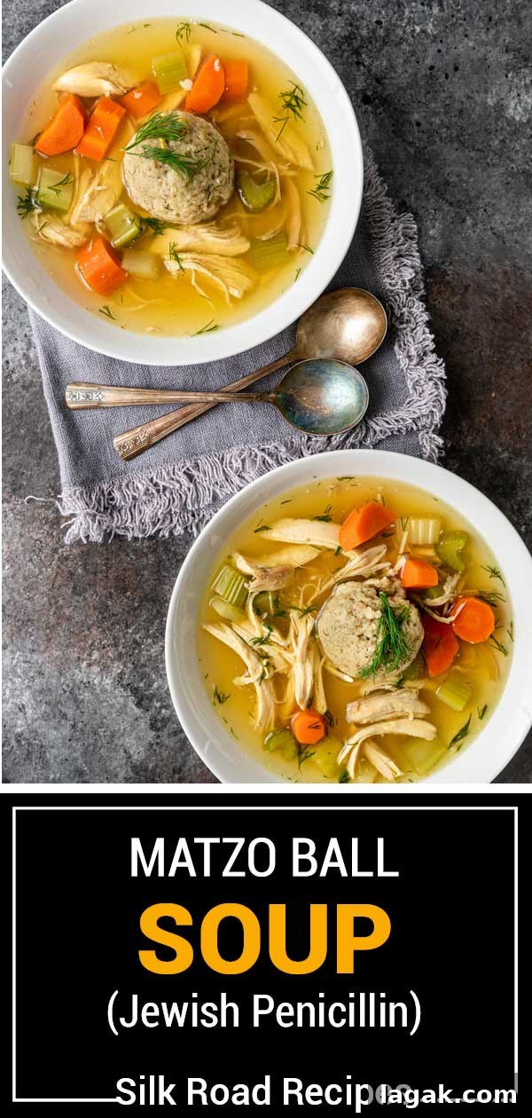 Matzo Ball Soup (Jewish Penicillin)