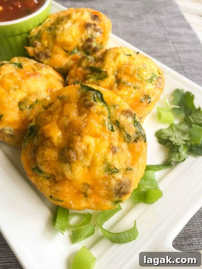 Southwest Taco Egg Muffins
