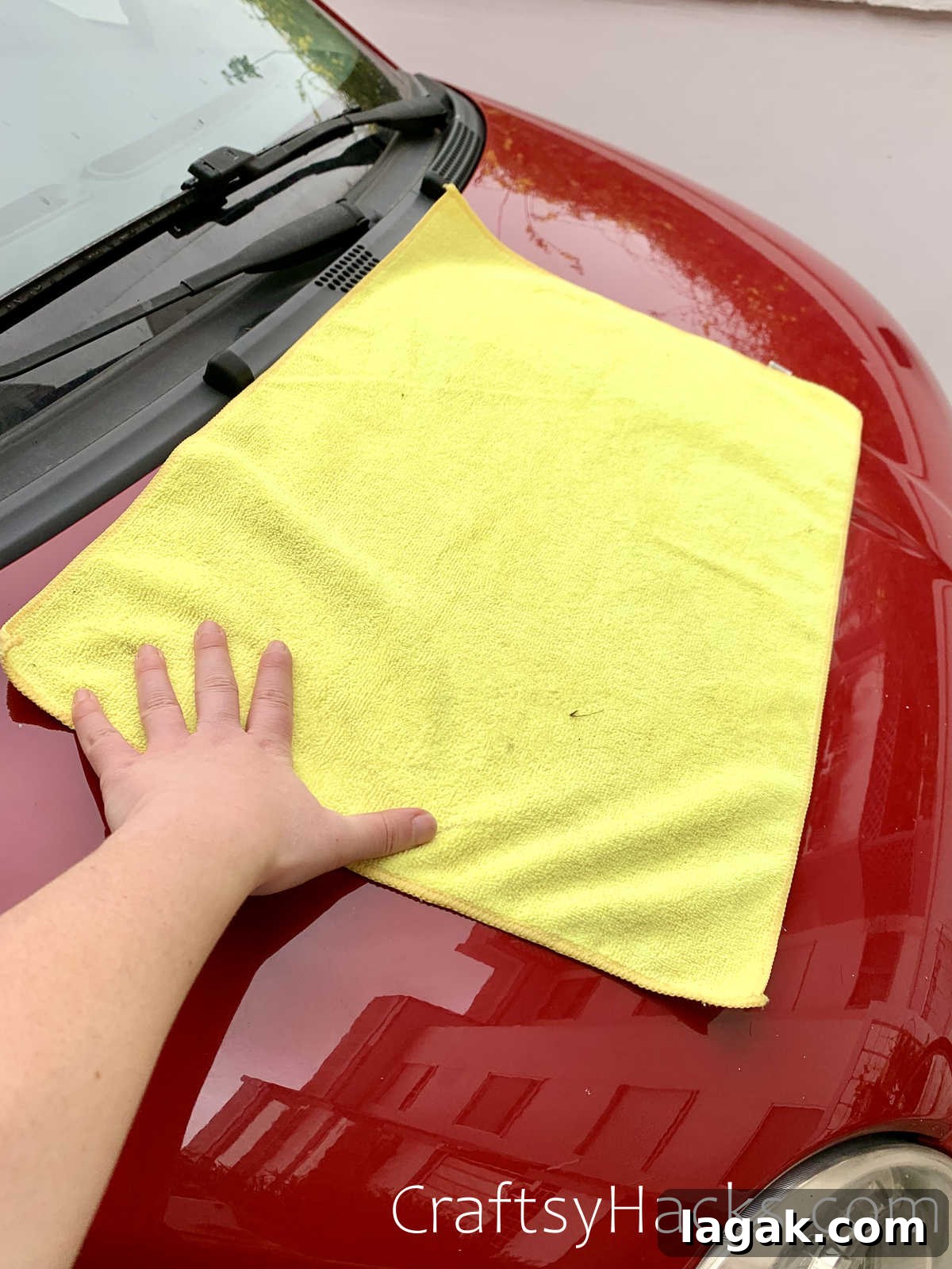 DIY microfibre cloth