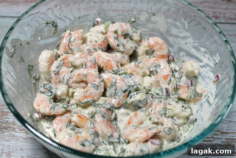 Keto Creamy Cilantro Lime Shrimp Salad5