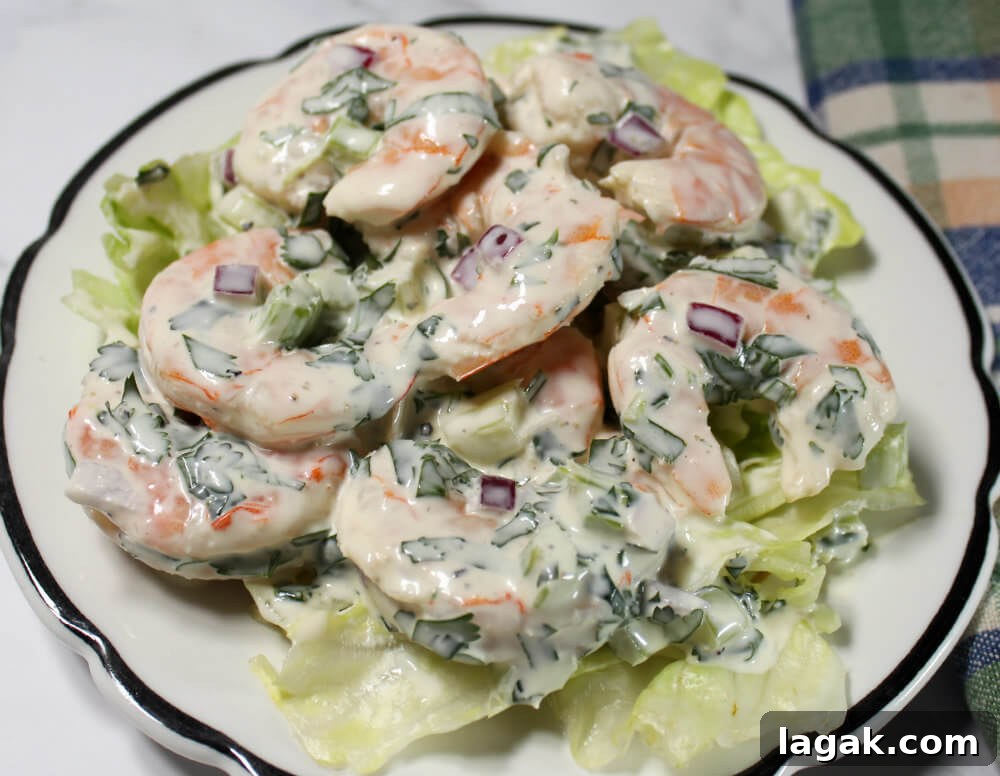 Keto Creamy Cilantro Lime Shrimp Salad6